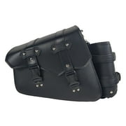 Baoblaze Motorcycle Side Saddlebag Practical Compact with Detachable Water Cup Holder Left